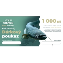 FISHMAX - Elektronický dárkový poukaz v hodnotě 1 000 Kč