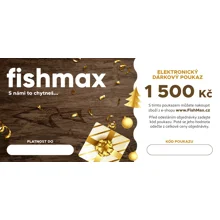 FISHMAX - Elektronický dárkový poukaz v hodnotě 1 500 Kč DÁREK