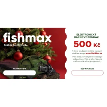 FISHMAX - Elektronický dárkový poukaz v hodnotě 500 Kč VÁNOCE