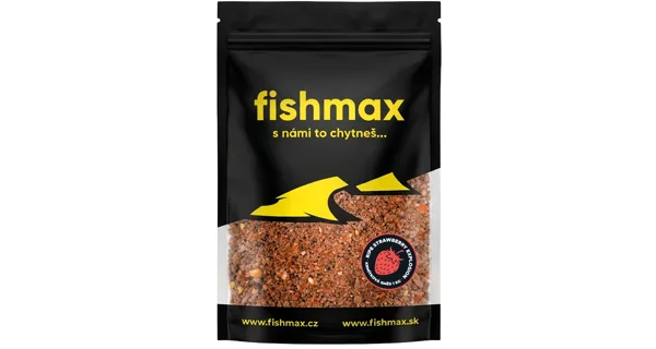 FISHMAX - Krmítková směs Ripe Strawberry Explosion 1 kg