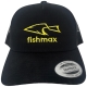 FISHMAX - Kšiltovka s logem Černá Žlutá