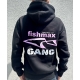 FISHMAX - Mikina Fishmax Gang Černo Růžová vel. L