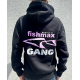 FISHMAX - Mikina Fishmax Gang Černo Růžová vel. S