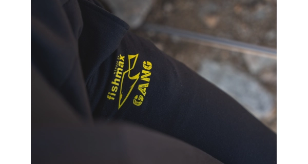 FISHMAX - Mikina Fishmax Gang Černo Žlutá vel. 3XL
