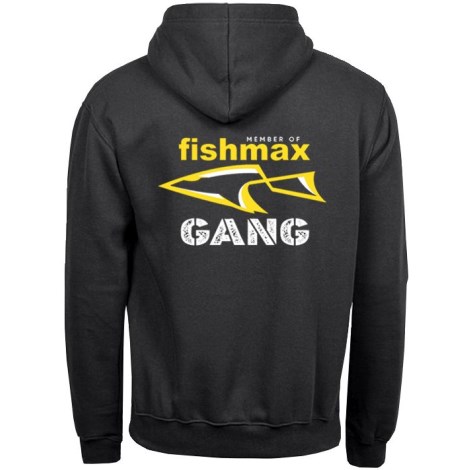 FISHMAX - Mikina Fishmax Gang Černo Žlutá vel. 3XL