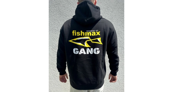 FISHMAX - Mikina Fishmax Gang Černo Žlutá vel. L