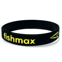 FISHMAX - Náramek s logem fosforeskující vel. M