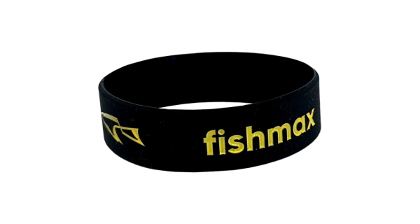 FISHMAX - Náramek s logem fosforeskující vel. M