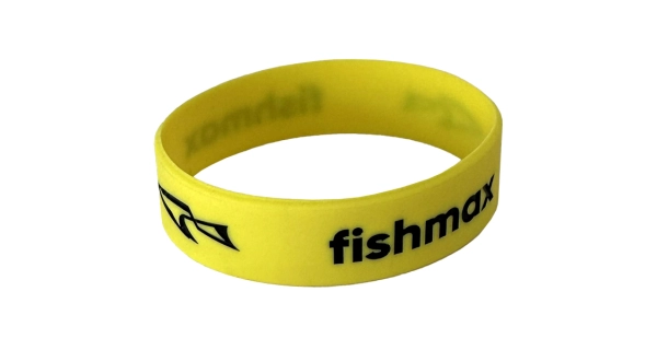FISHMAX - Náramek s logem vel. XL Žlutý