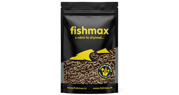 FISHMAX - Pelety Kukuřice Řepka 50/50 8 mm 1 kg