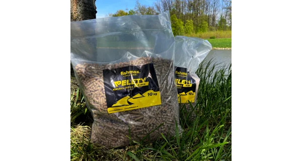 FISHMAX - Pelety Kukuřice Řepka 50/50 8 mm 10 kg