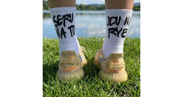 FISHMAX - Ponožky S**U NA TO, JDU NA RYBY vel. 36-40