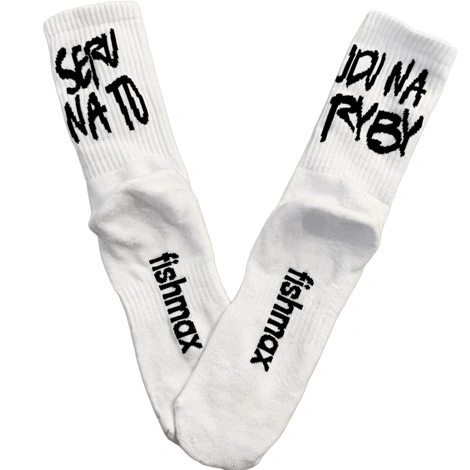 FISHMAX - Ponožky S**U NA TO, JDU NA RYBY vel. 41-45