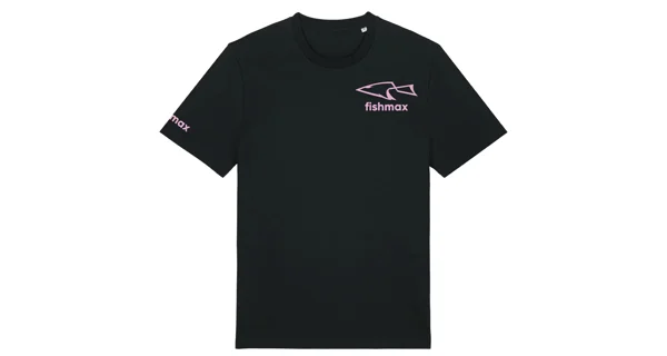 FISHMAX - Tričko PREMIUM Edition Růžové Logo vel. L