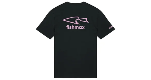 FISHMAX - Tričko PREMIUM Edition Růžové Logo vel. M