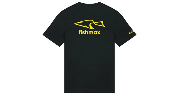 FISHMAX - Tričko PREMIUM Edition Žluté Logo vel. 2XL