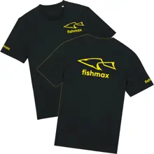 FISHMAX - Tričko PREMIUM Edition Žluté Logo vel. L