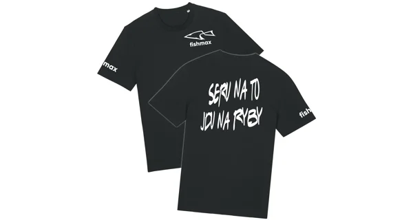 FISHMAX - Tričko S**U NA TO, JDU NA RYBY vel. M