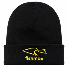 FISHMAX - Zimní čepice žluté logo