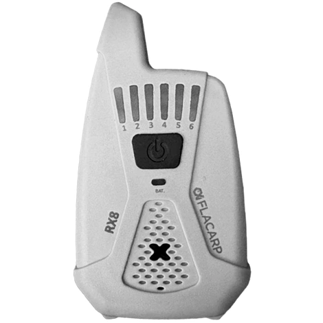 FLACARP - Přijímač příposlechu RX8 Šedý