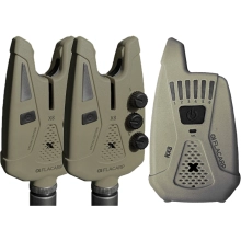 FLACARP - Sada signalizátorů X8 + příposlech RX8 2+1 Khaki
