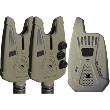 FLACARP - Sada signalizátorů X8 + příposlech RX8 2+1 Khaki FLACARP - Sada signalizátorů X8 + příposlech RX8 2+1 Khaki