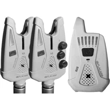 FLACARP - Sada signalizátorů X8 + příposlech RX8 2+1 Šedá