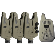 FLACARP - Sada signalizátorů X8 + příposlech RX8 3+1 Khaki