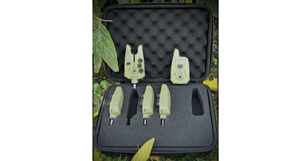 FLACARP - Sada signalizátorů X8 + příposlech RX8 3+1 Šedá Granit