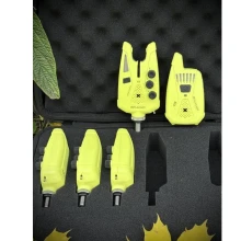 FLACARP - Sada signalizátorů X8 + příposlech RX8 3+1 Žlutá