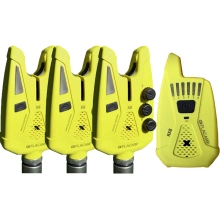 FLACARP - Sada signalizátorů X8 + příposlech RX8 3+1 Žlutá