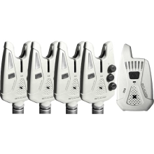 FLACARP - Sada signalizátorů X8 + příposlech RX8 4+1 Bílá