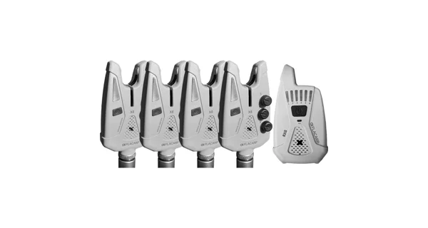 FLACARP - Sada signalizátorů X8 + příposlech RX8 4+1 Šedá