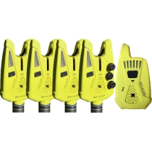 FLACARP - Sada signalizátorů X8 + příposlech RX8 4+1 Žlutá