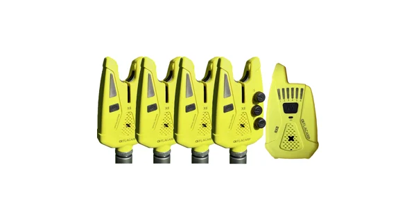 FLACARP - Sada signalizátorů X8 + příposlech RX8 4+1 Žlutá