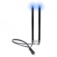 FLACARP - Svítící záchytné uši Ears2 s LED Modrá