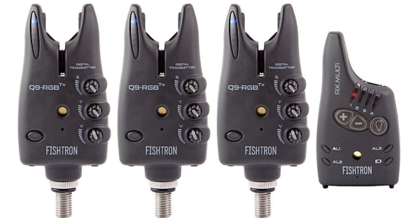 FLAJZAR - Sada Signalizátorů Fishtron Q9 RGB TX 3+1