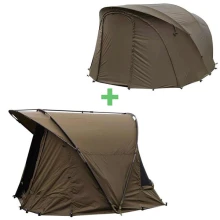 FOX - Bivak Voyager 1 Person Bivvy + Přehoz