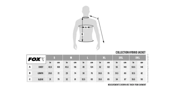FOX - Bunda Collection Hybrid Jacket G/B vel. 3XL
