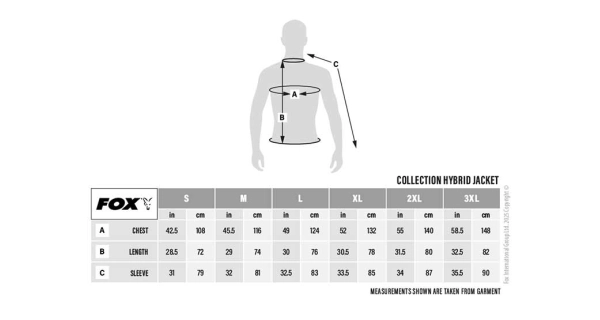 FOX - Bunda Collection Hybrid Jacket G/B vel. M
