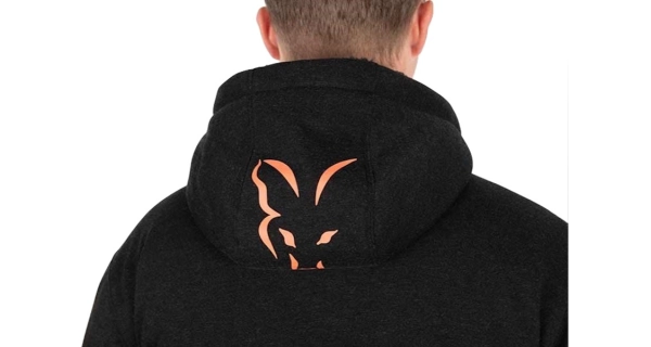 FOX - Bunda Collection Sherpa Jacket Black Orange vel. M