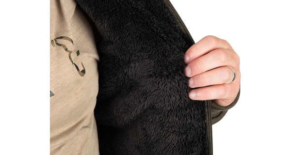 FOX - Bunda Collection Sherpa Jacket Green Black vel. 3XL