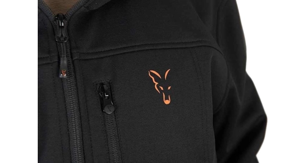 FOX - Bunda Collection Soft Shell Jacket Black Orange vel. 2XL
