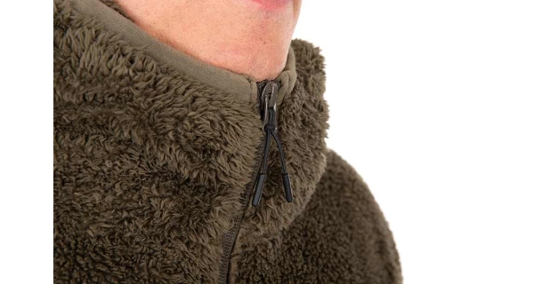 FOX - Bunda Khaki HD Premium Full Zip Teddy Jacket vel. M