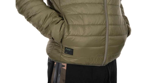 FOX - Bunda Olive Quilted 100 Jacket vel. 2XL