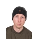 FOX - Čepice Collection Beanie 25 Black Orange