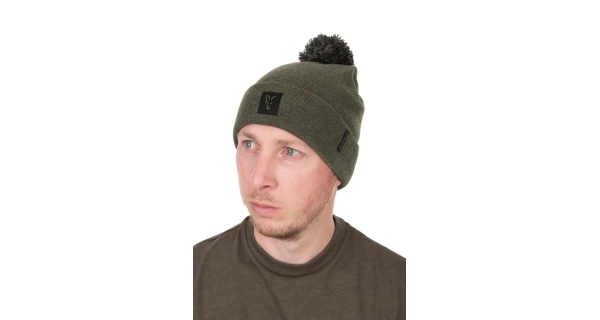 FOX - Čepice Collection Bobble Hat Green Black