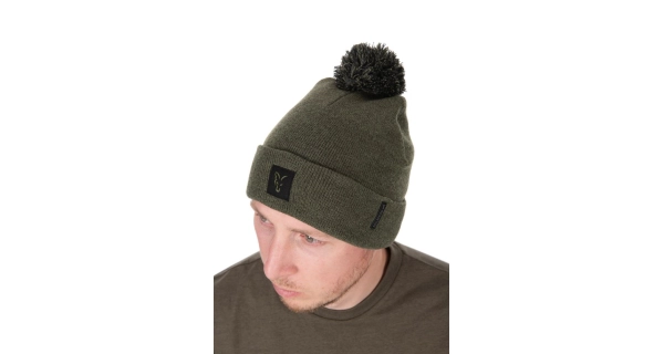 FOX - Čepice Collection Bobble Hat Green Black