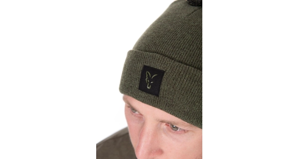 FOX - Čepice Collection Bobble Hat Green Black