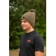 FOX - Čepice Khaki Knitted Bobble